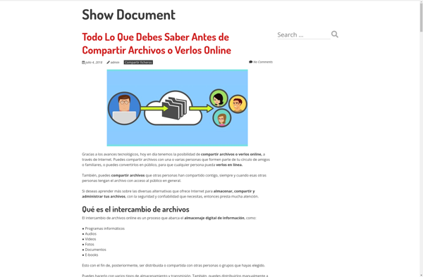 ShowDocument