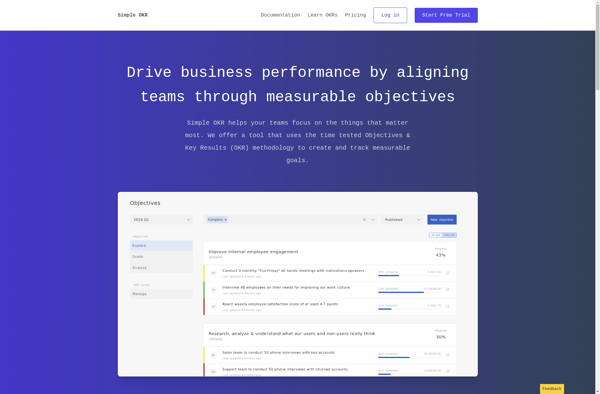 Simple OKR