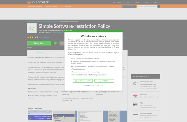 Simple Software Restriction Policy image