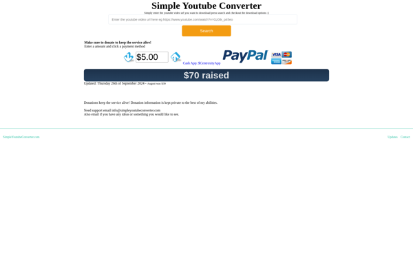 Simple YouTube to MP3/MP4 Converter image