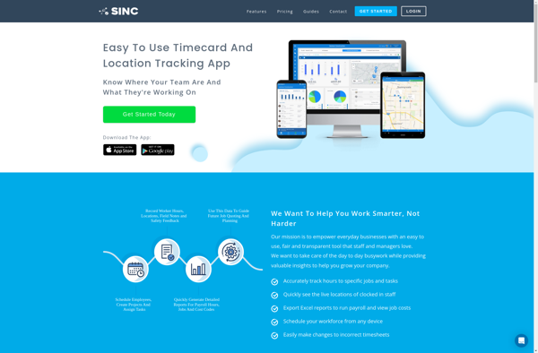 SINC – Time Clock App for Employees image