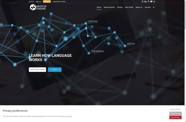 Sketch Engine image