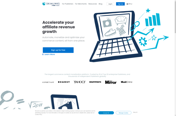 Skimlinks screenshot