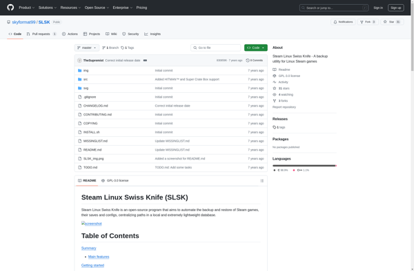 SLSK (Steam Linux Swiss Knife) image