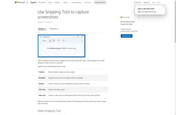 Snipping Tool image