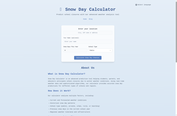 SnowDay Online screenshot