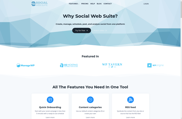 Social Web Suite image