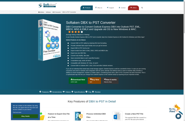 Softaken DBX to PST Converter