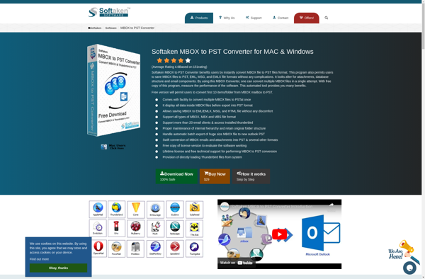 Softaken MBOX to PST Converter