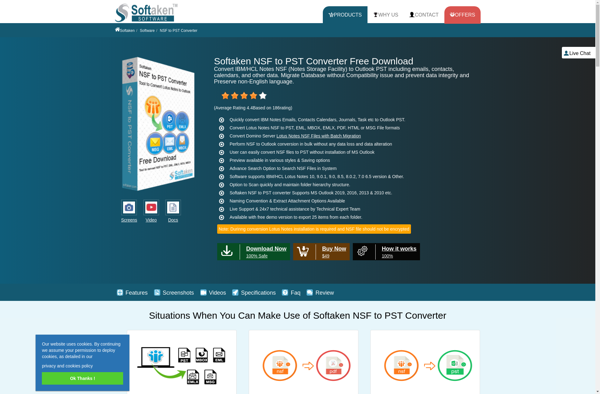 Softaken NSF to PST Converter