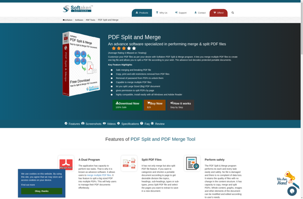Softaken PDF Split and Merge image