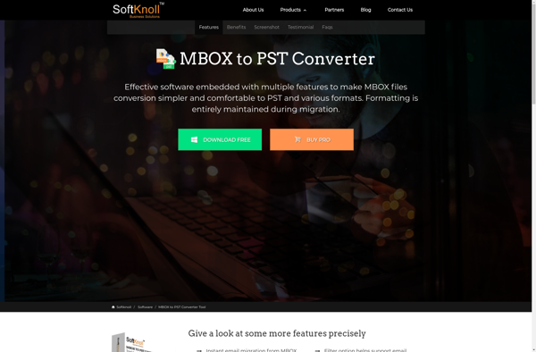 SoftKnoll MBOX to PST Converter image