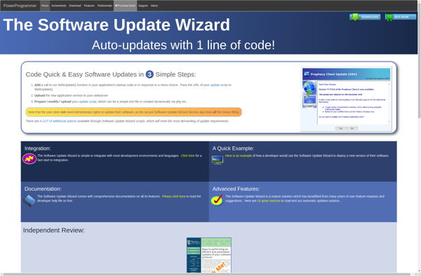 Software Update Wizard image