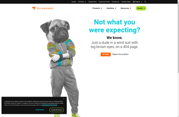 SolarWinds Server &amp; Application Monitor screenshot