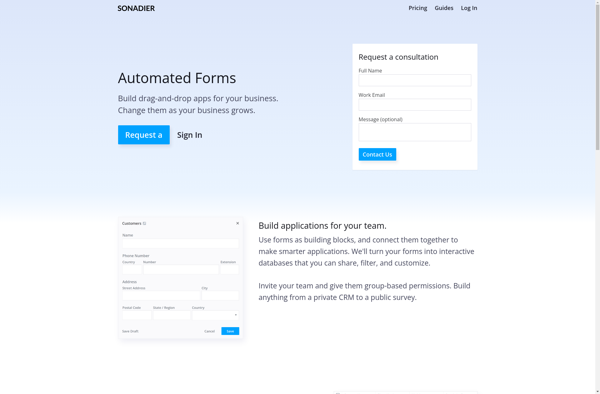 Sonadier Forms