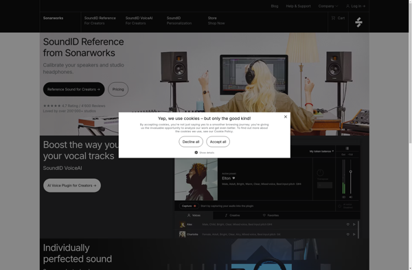 Sonarworks screenshot