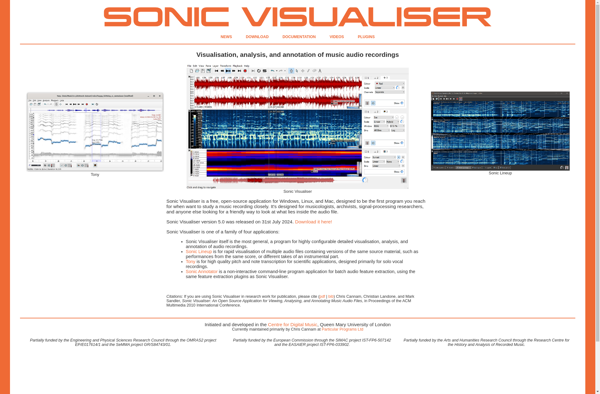 Sonic Visualiser image