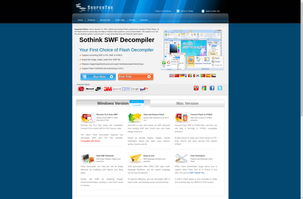 Sothink SWF Decompiler  image