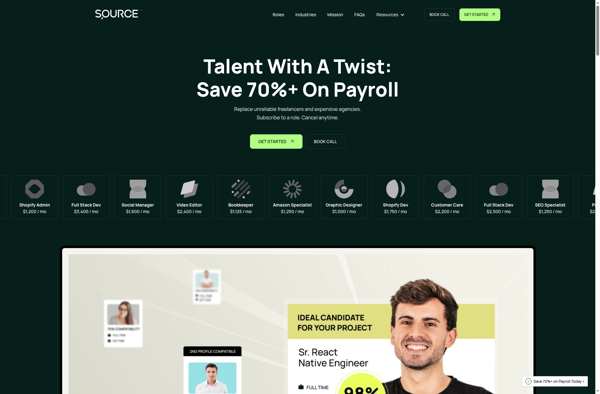 Source Snippet Manager screenshot