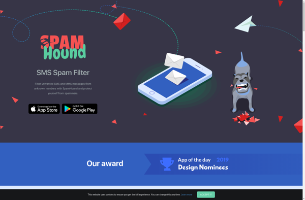 SpamHound SMS Spam Filter screenshot