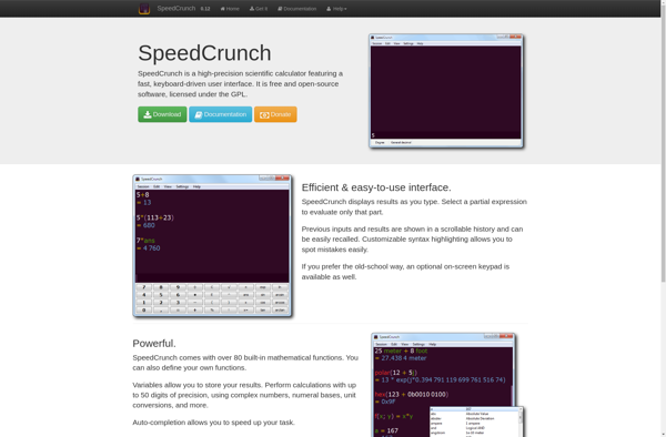 SpeedCrunch image