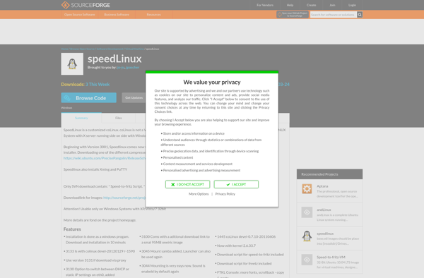 SpeedLinux image