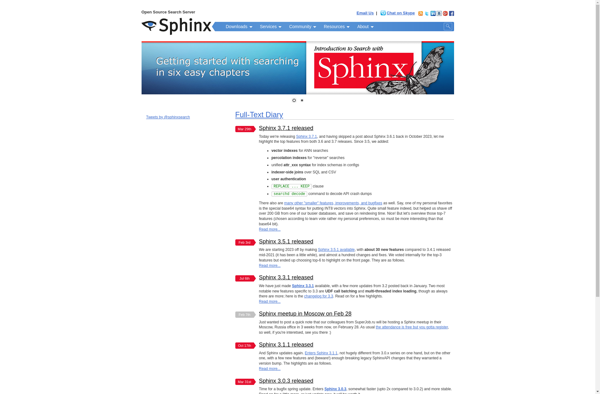 Sphinx (search engine) image