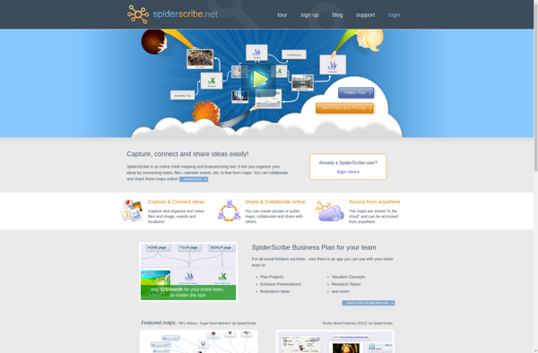 SpiderScribe.net image