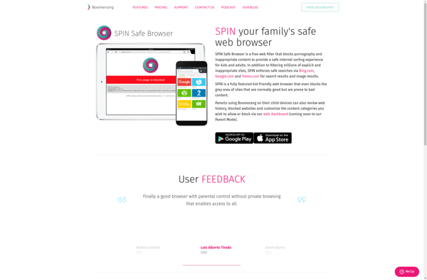 SPIN Safe Browser image