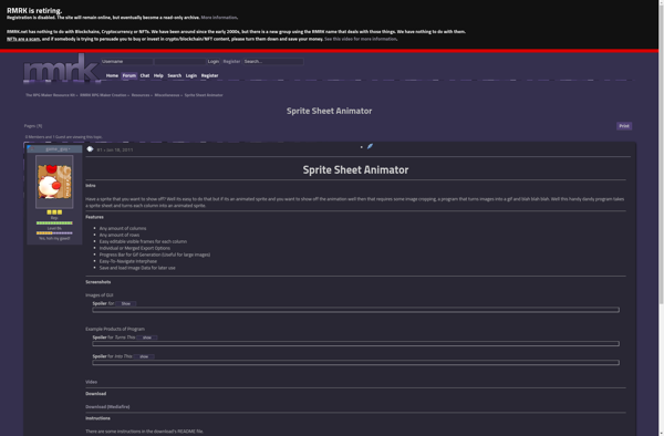 Sprite Sheet Animator image