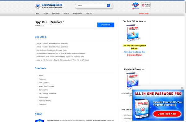 SpyDllRemover image