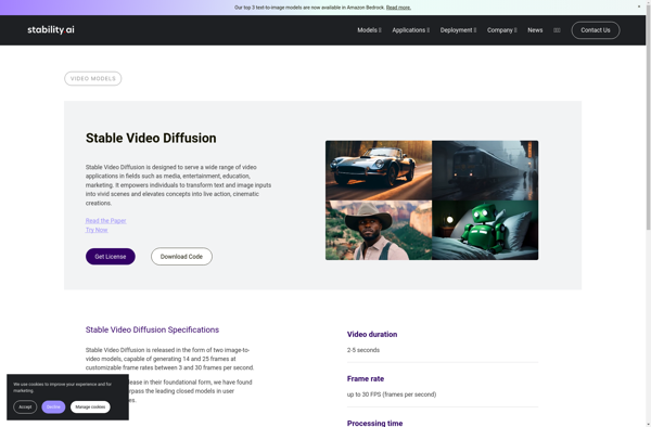 Stable Video Diffusion image