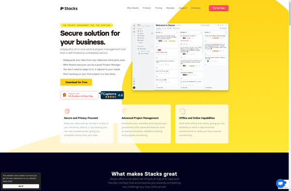Stacks - Task manager screenshot