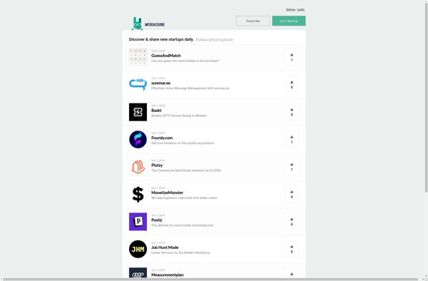 Startuplister image