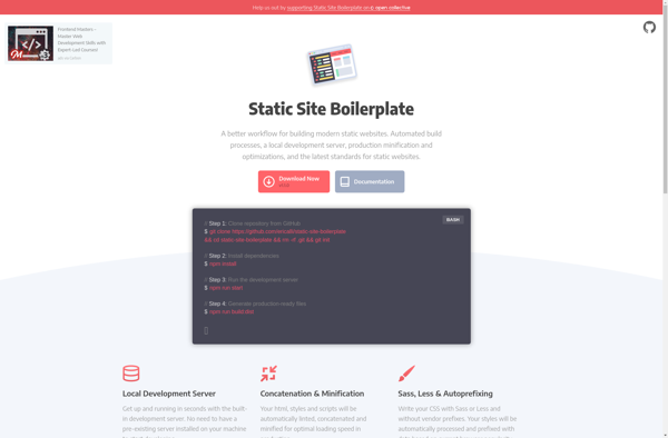 Static Site Boilerplate image