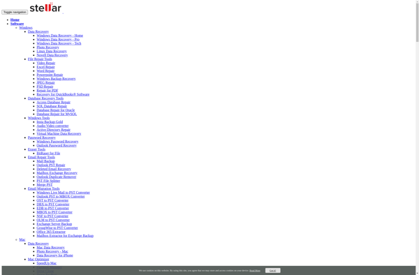 Stellar Image Converter screenshot