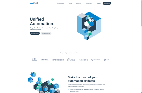 step - Scalable Test Execution Platform screenshot