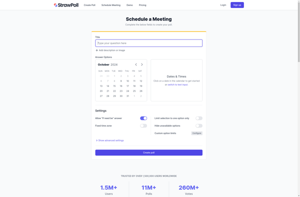 StrawPoll Meetings image