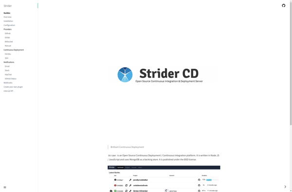 Strider CD image