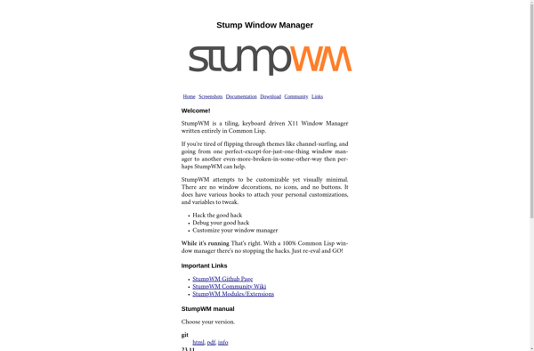 StumpWM image