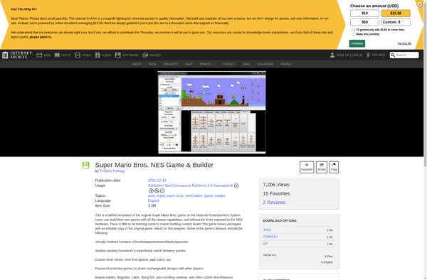 Super Mario Bros. Game &amp; Builder screenshot