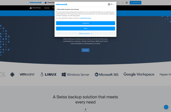 Swiss Backup screenshot