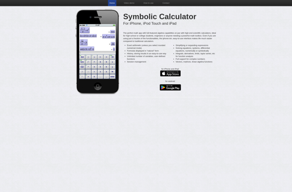 Symbolic Calculator image