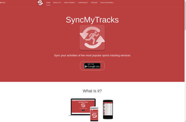 SyncMyTracks screenshot