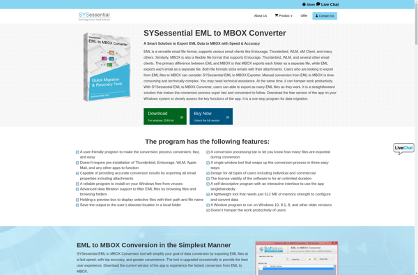 SYSessential EML to MBOX Converter