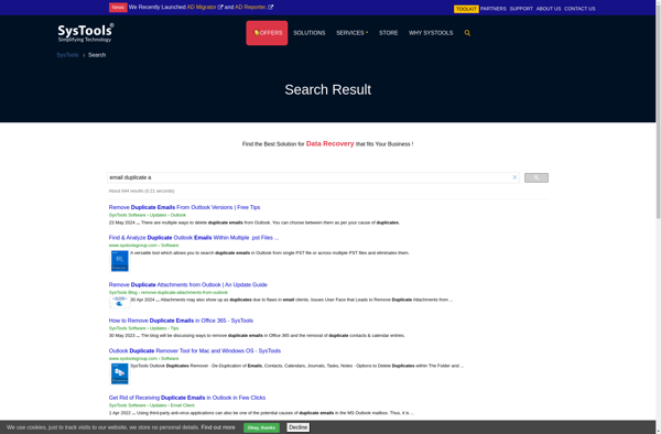 SysTools Email Duplicate Analyzer image