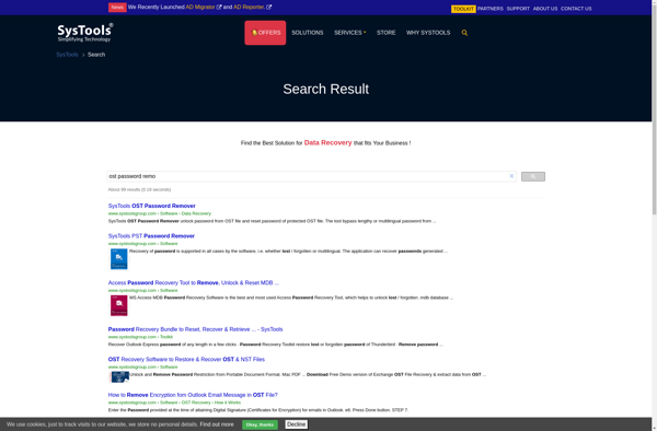 SysTools OST Password Remover image