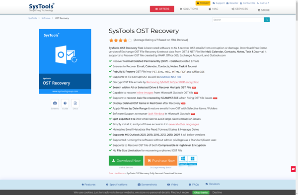 SysTools OST Recovery image