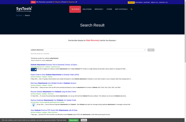 SysTools Outlook Attachment Extractor image