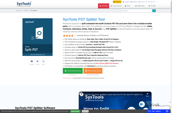 SysTools Split PST